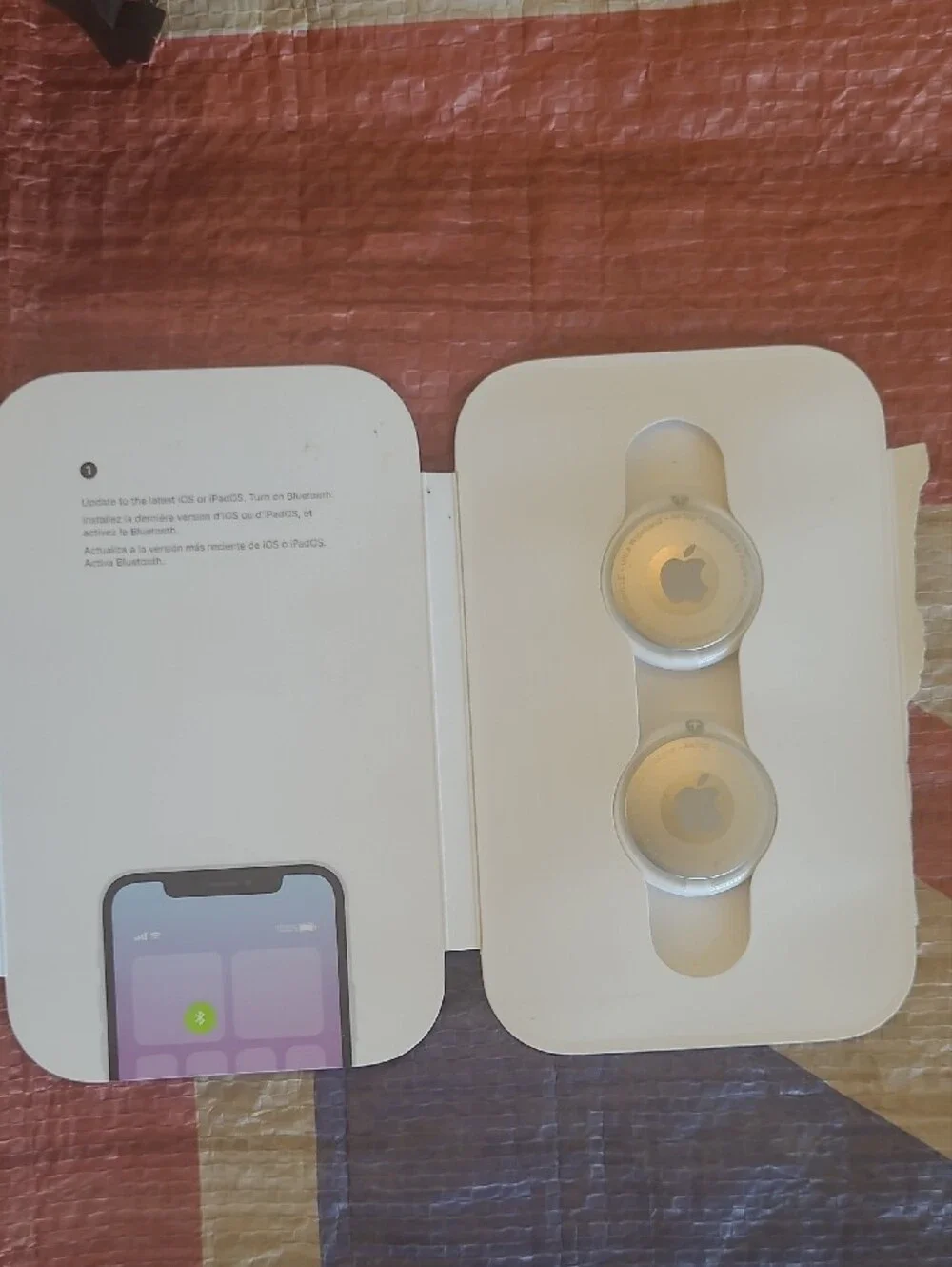 Apple AirTags in packaging
